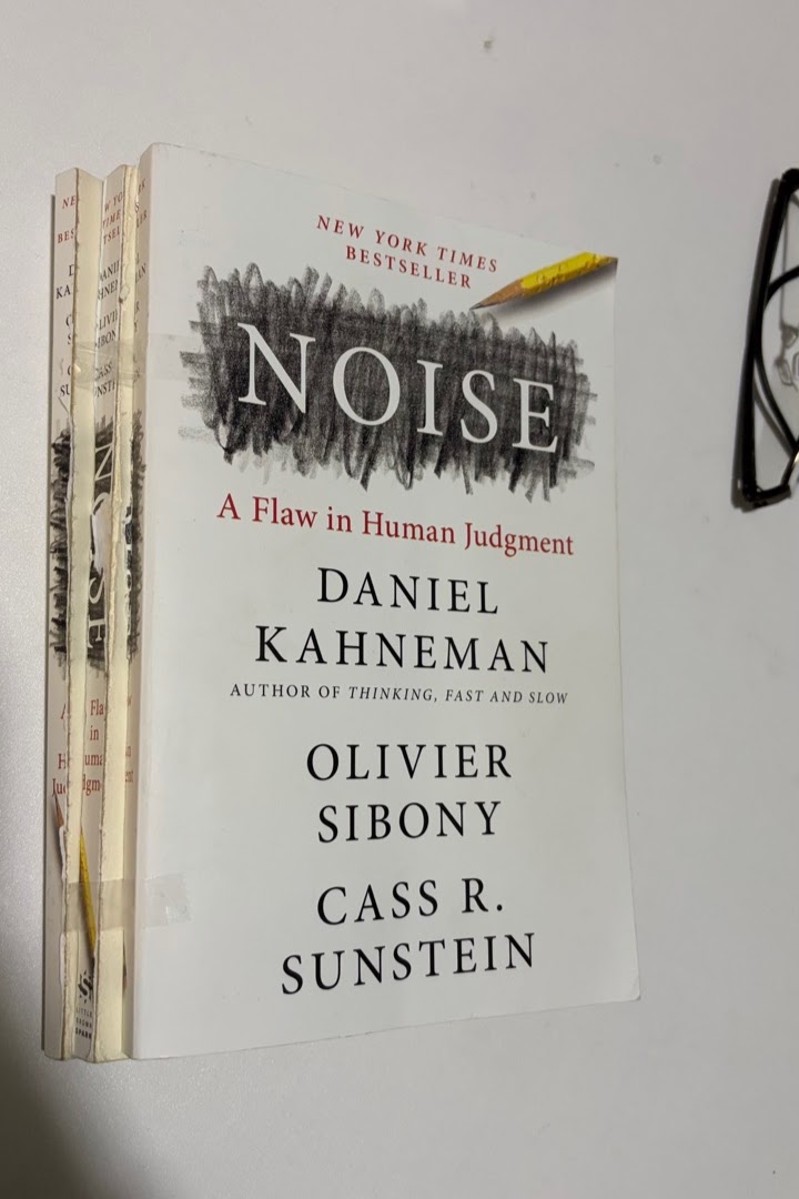 Book review – Noise: A Flaw in Human Judgment by Daniel Kahneman et al.